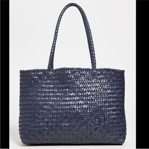 Madewell Navy The Signature Woven Tote